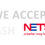 NETS logo: We Accept Cash