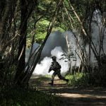 a saf soldier running