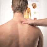 Back treatment for a man