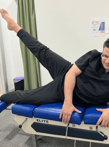 Side leg raises exercise