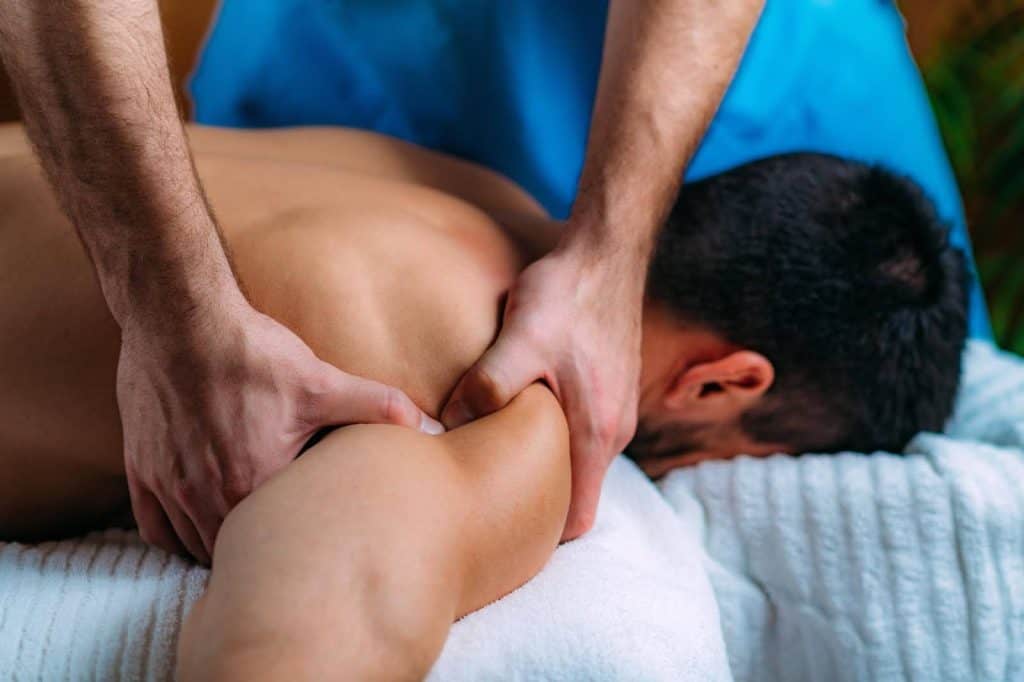 Deep tissue massage