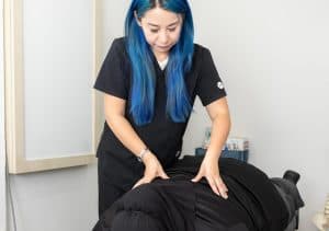 dr jeff treating patient