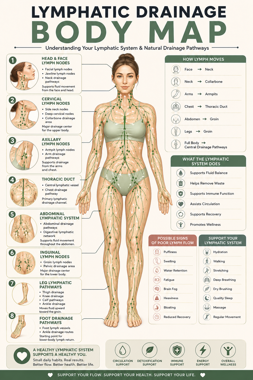 post surgery lymphatic drainage massage